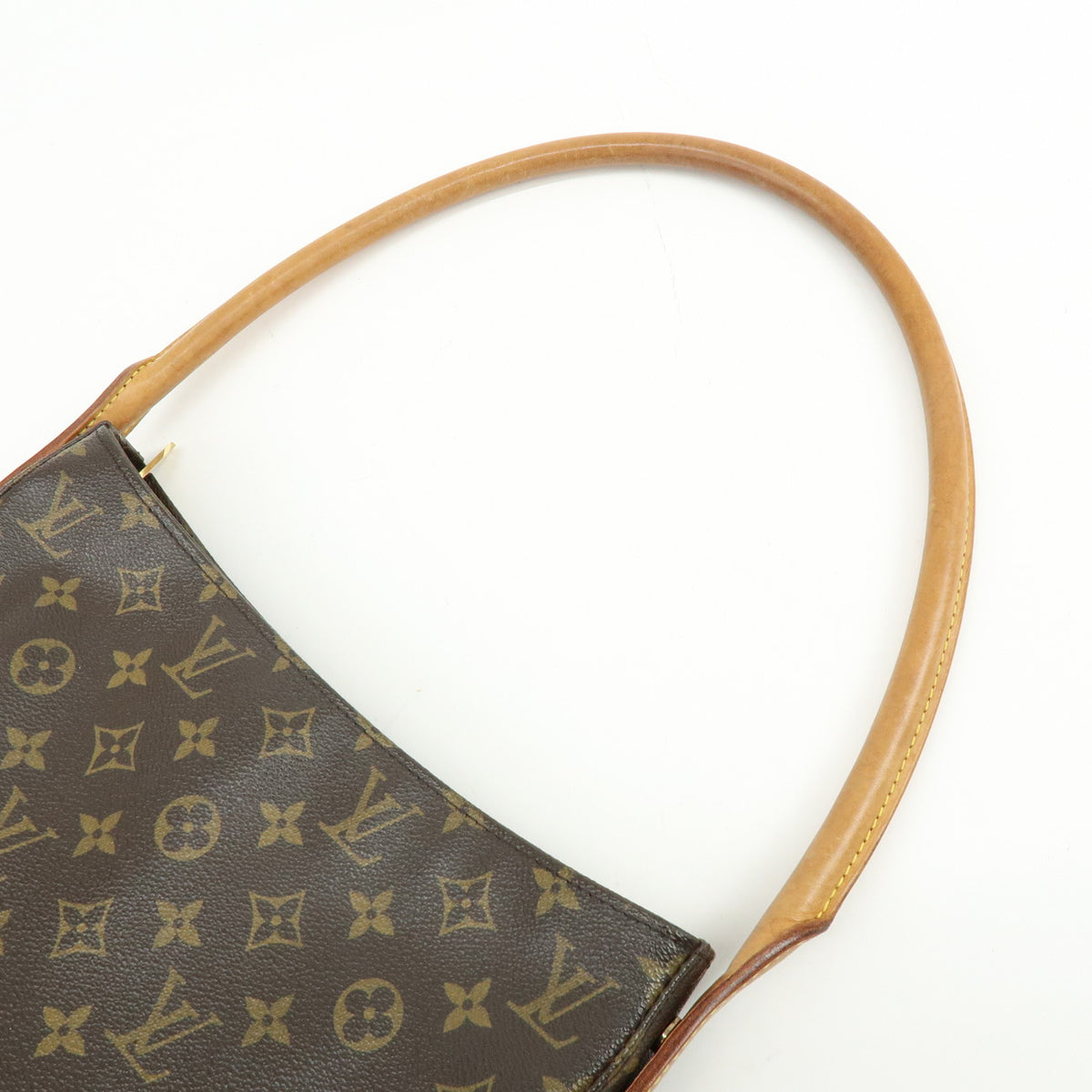Louis Vuitton Monogram Looping GM Leather Shoulder Bag Brown M51145