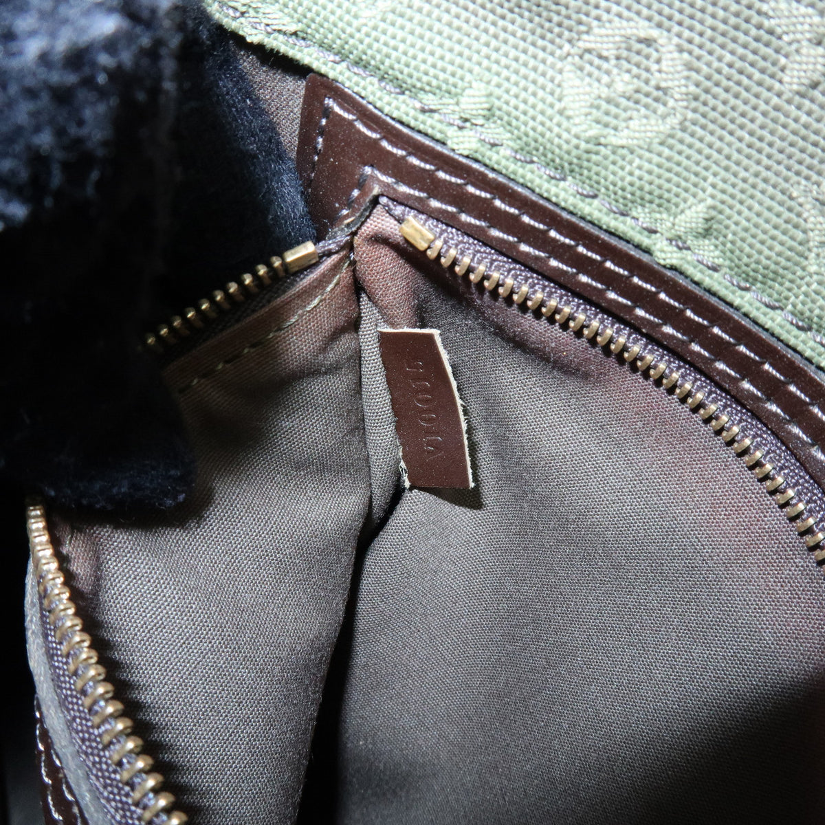 Louis Vuitton Monogram Mini Buzzas Marie Kate Shoulder Bag Khaki M92322