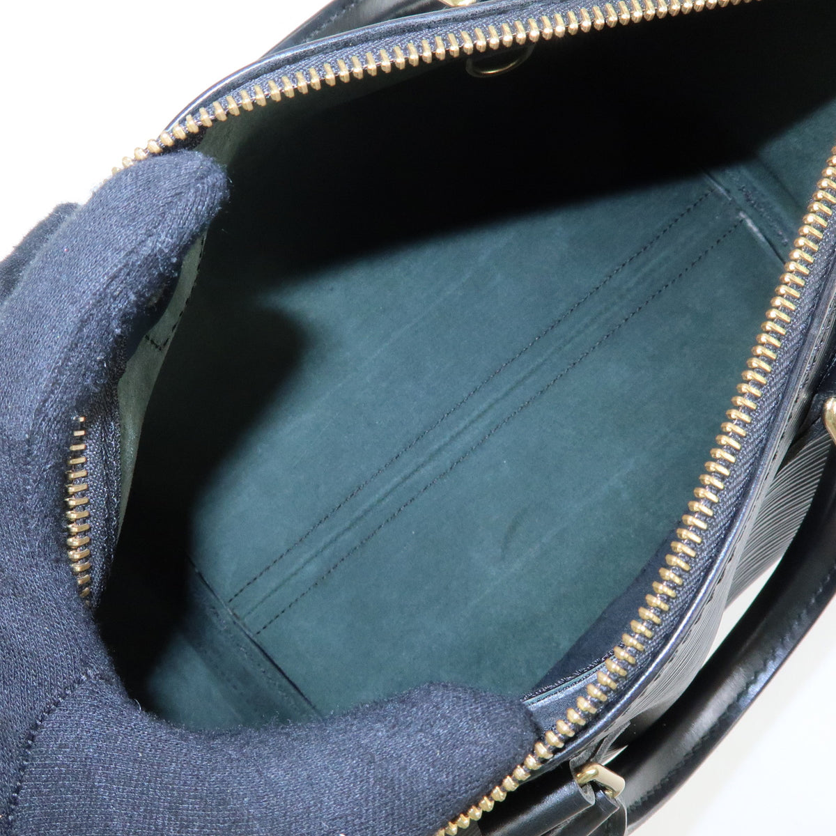 Louis Vuitton Epi Speedy 25 Leather Hand Bag Boston Bag Noir M59032