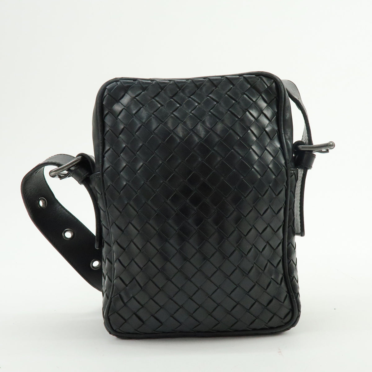 BOTTEGA VENETA Intrecciato Leather Shoulder Bag Crossbody Bag 163313