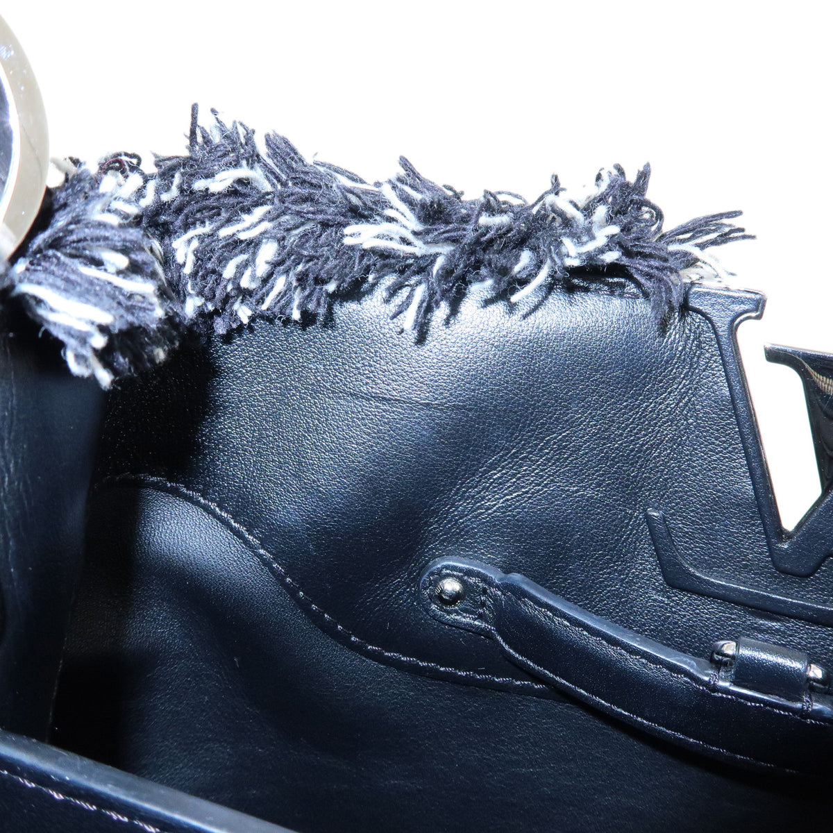 Louis Vuitton Capucines MM 2Way Bag Hand Shoulder Bag Noir Blanc M54979
