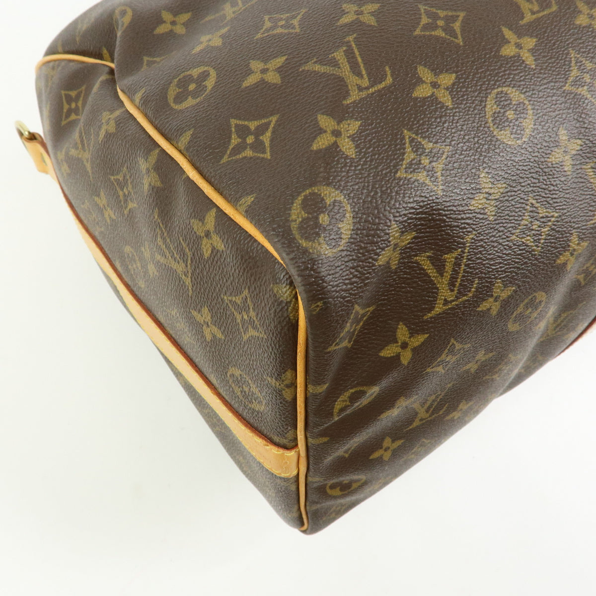 Louis Vuitton Monogram Keep All Bandouliere 50 Boston Bag Brown M41416