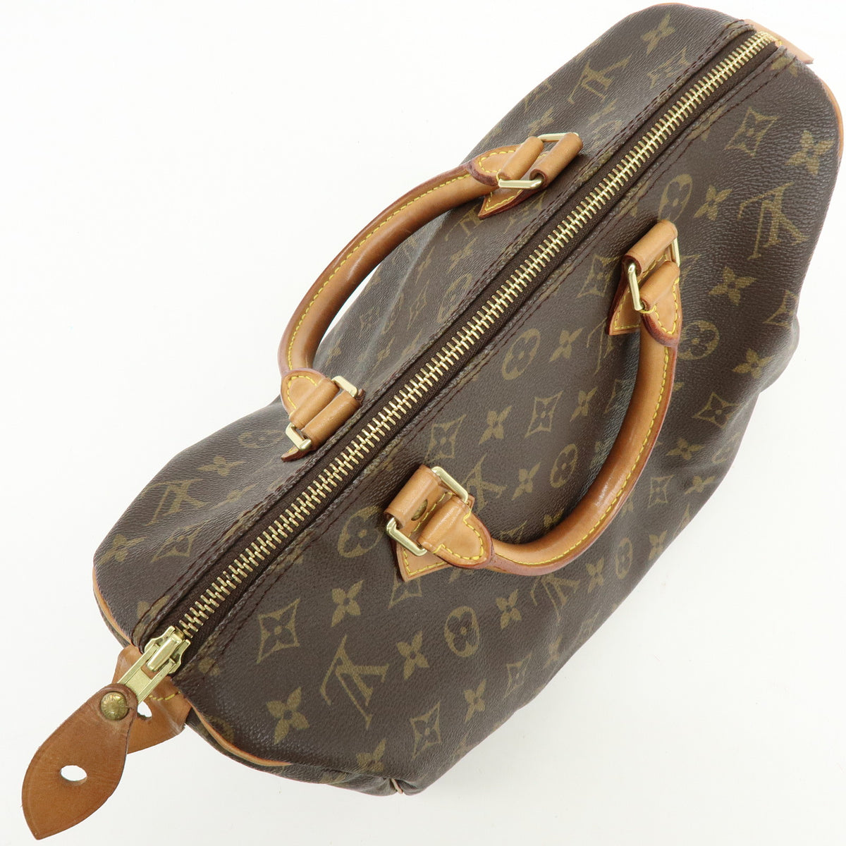 Louis Vuitton Monogram Speedy 30 Boston Bag Hand Bag Brown M41526