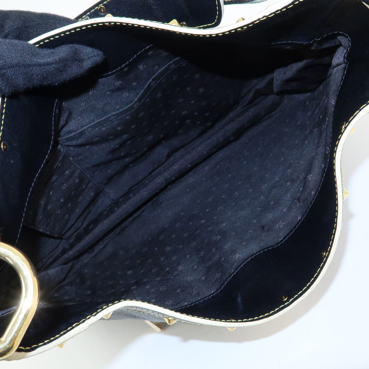 Louis Vuitton Suhali L'Affriolant Leather Shoulder Bag Noir M92851