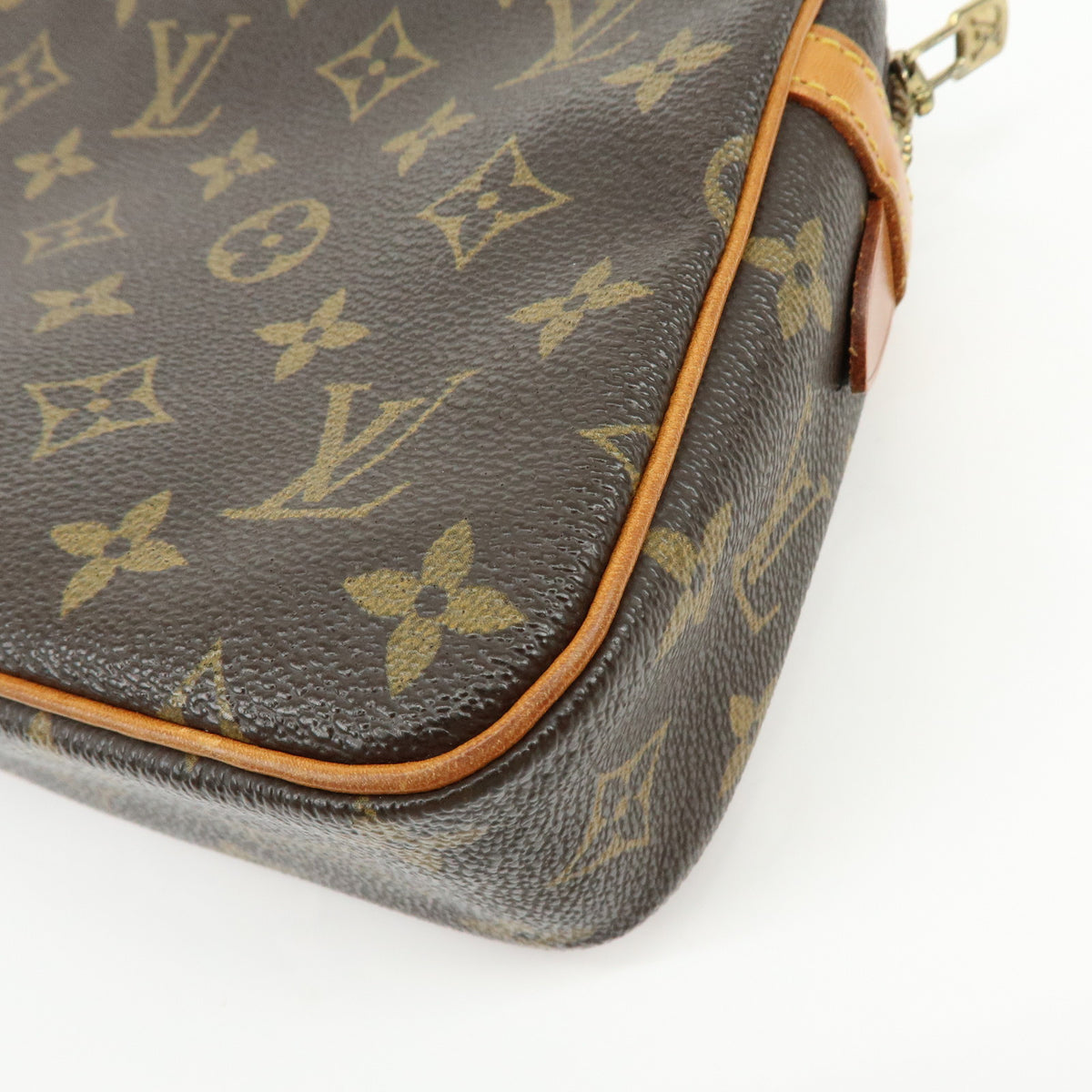 Louis Vuitton Monogram Compiegne 23 Pouch Clutch Bag Brown M51847