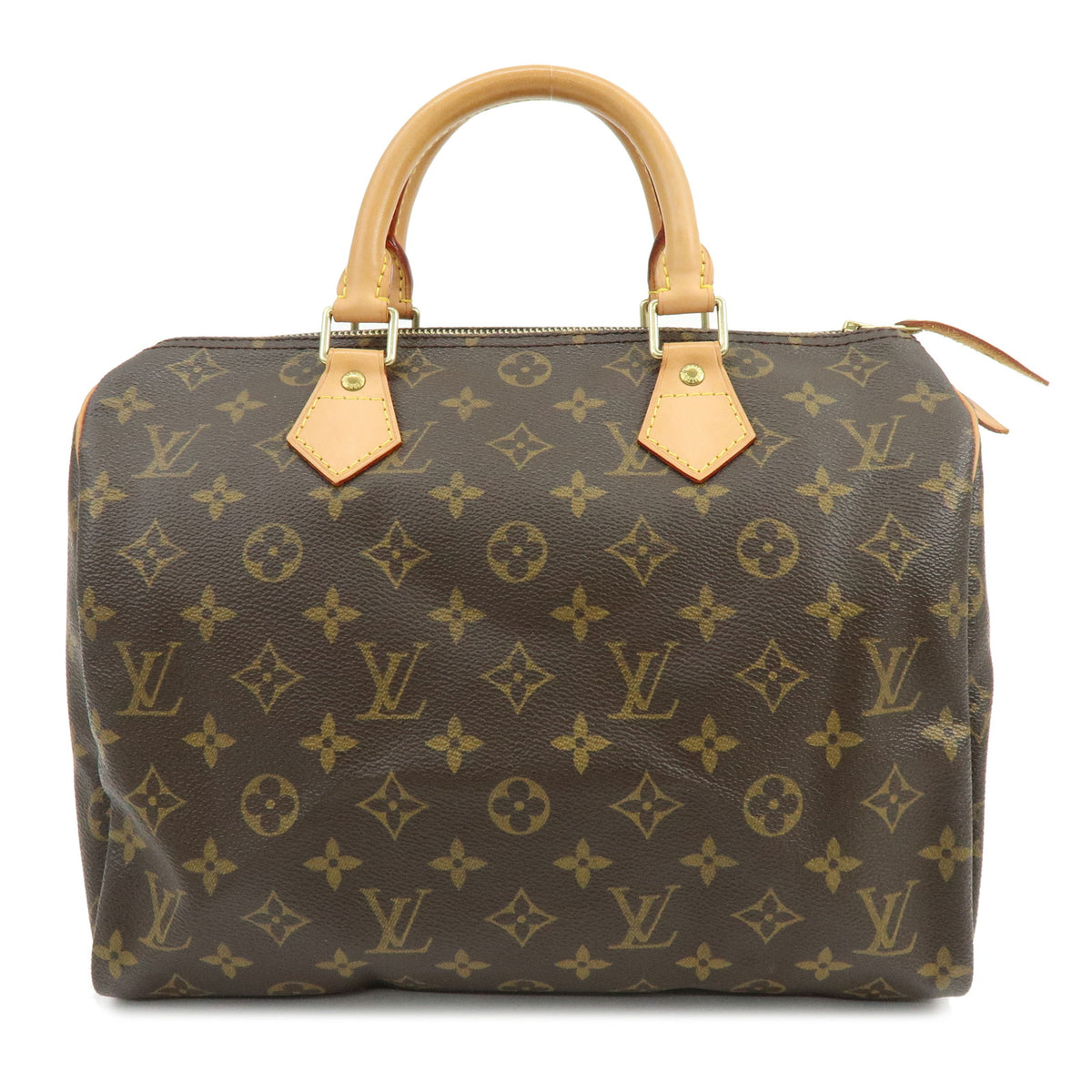 Louis Vuitton Monogram Speedy 30 Boston Bag Hand Bag Brown M41526