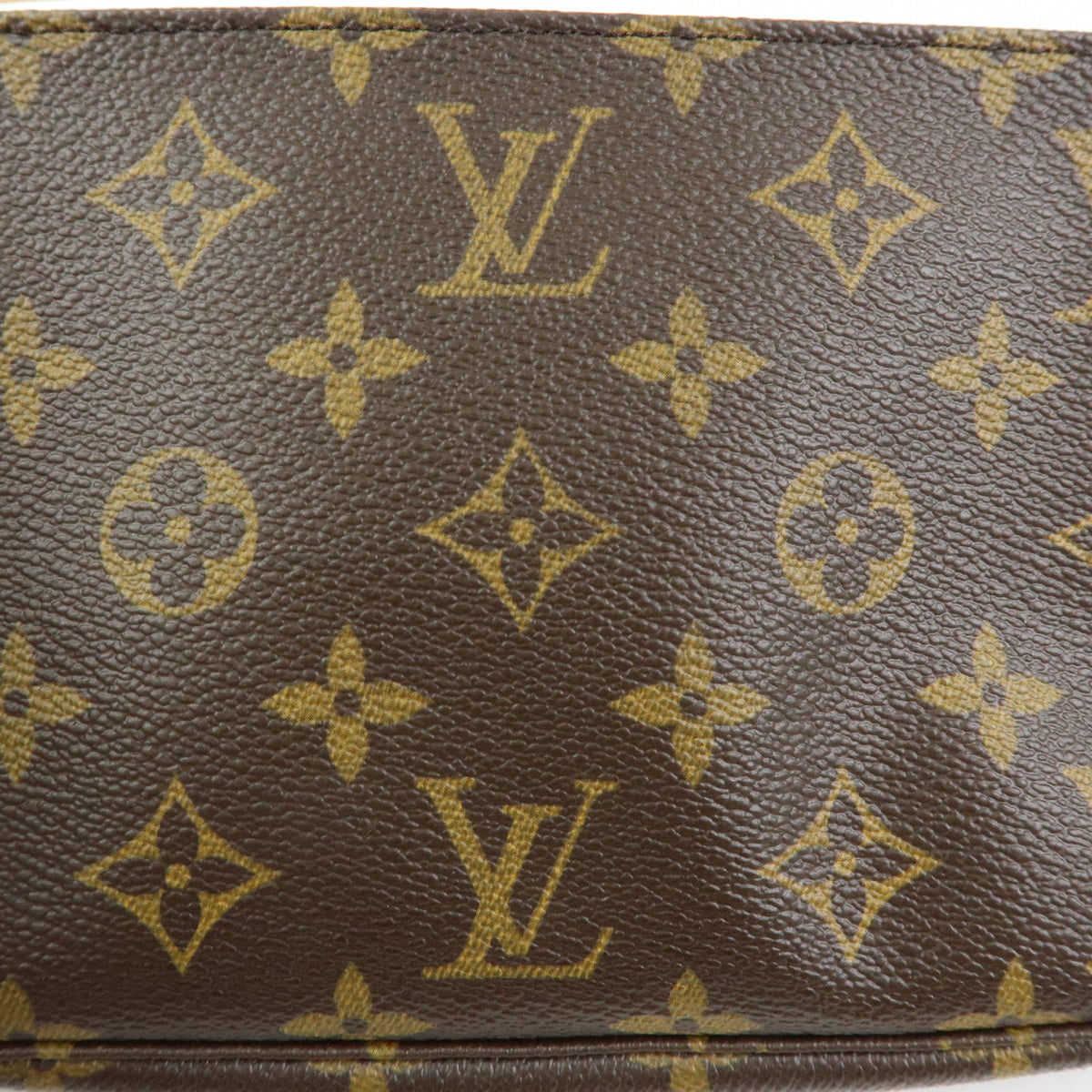 Louis Vuitton Monogram Pochette Accessoires Pouch Hand Bag Brown M51980
