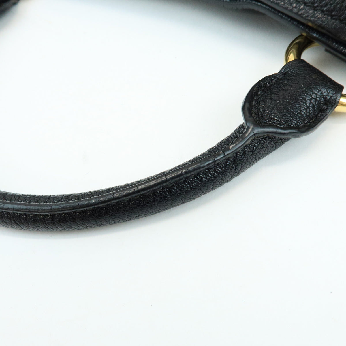 MIU MIU Madras Leather 2Way Shoulder Bag Hand Bag Black RN0886
