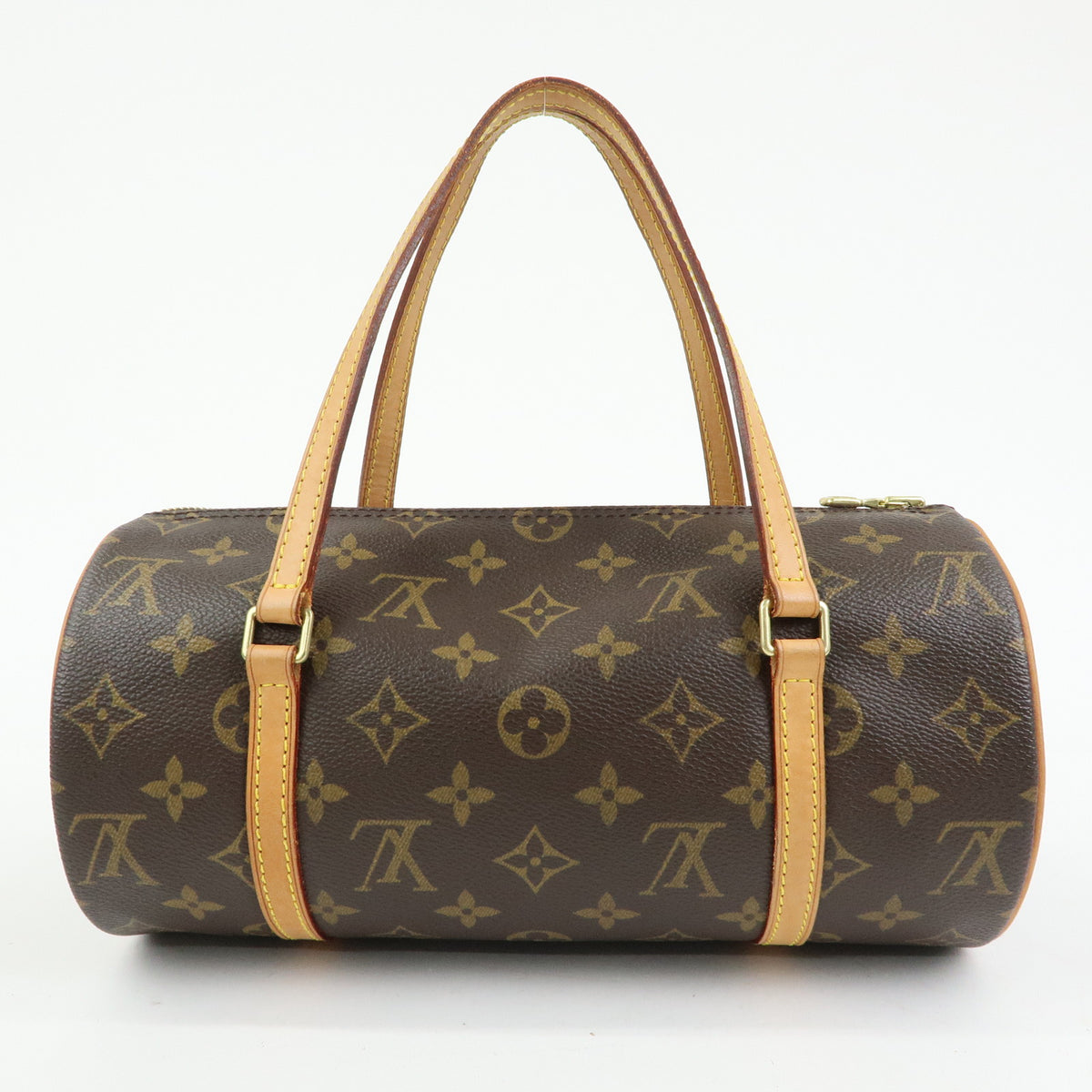 Louis Vuitton Monogram Papillon 26 Hand Bag Brown M51386