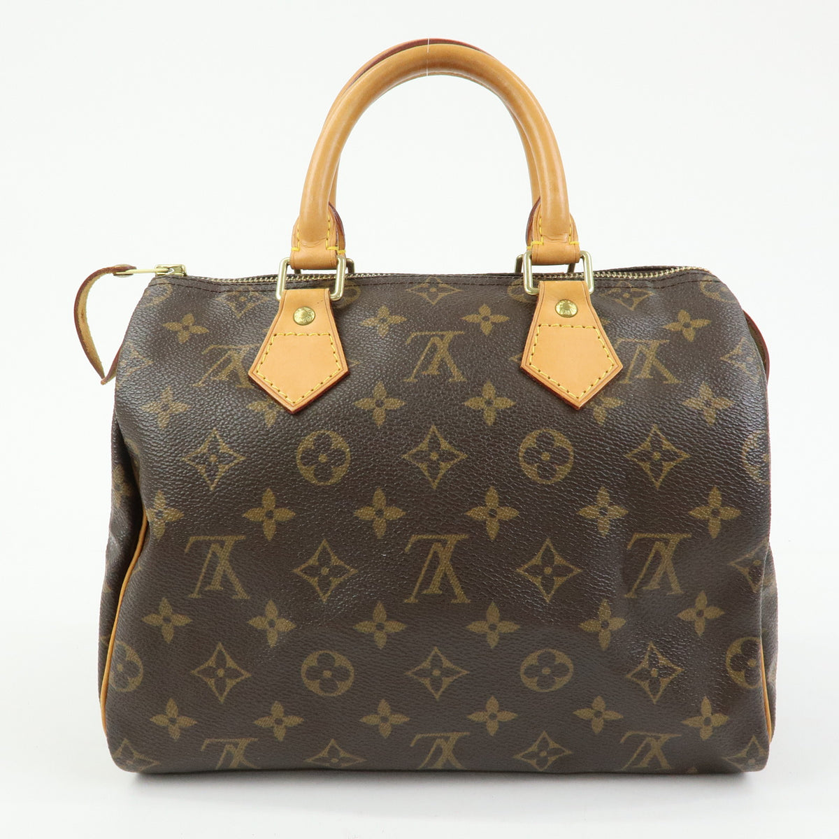 Louis Vuitton Monogram Speedy 25 Boston Bag Hand Bag Brown M41528