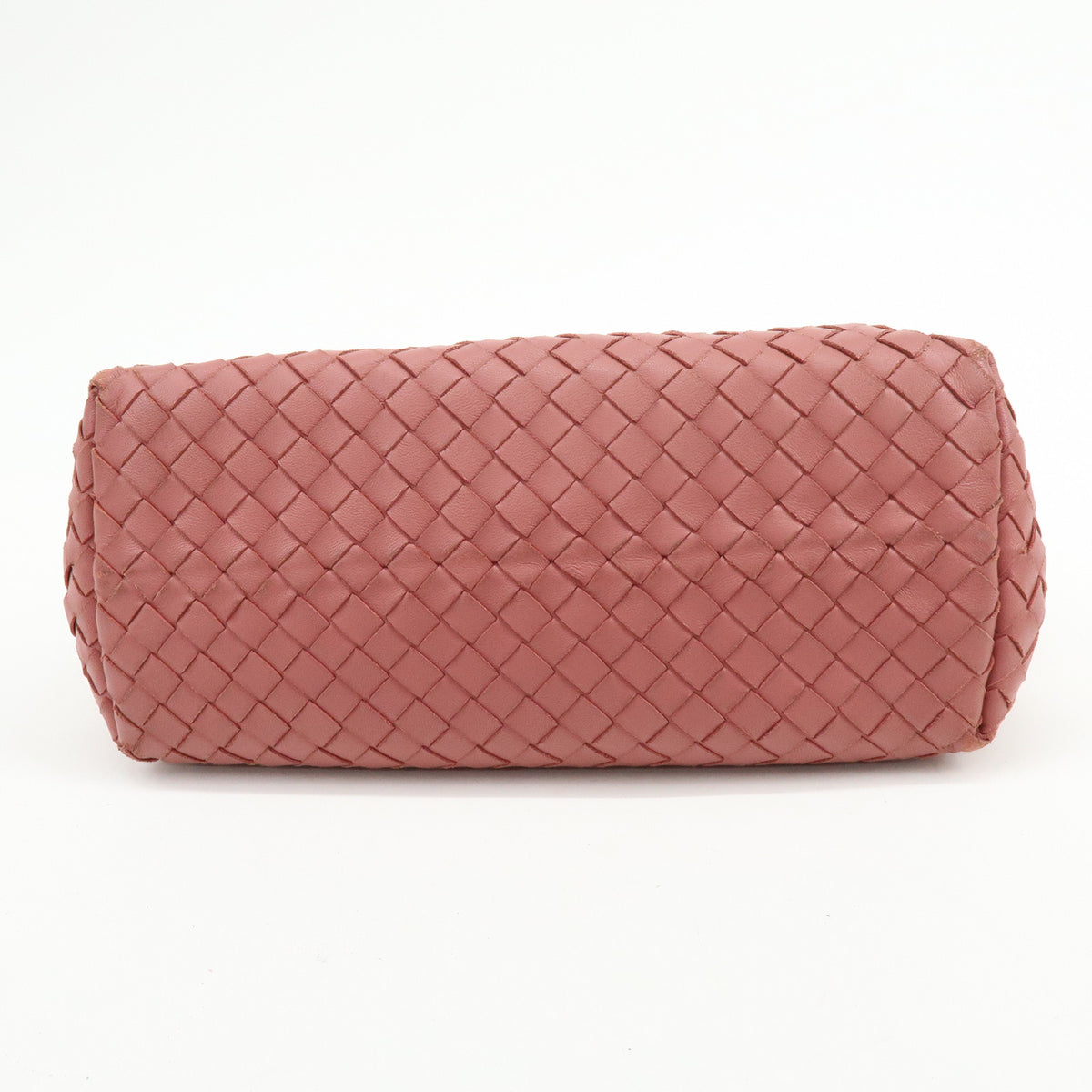 BOTTEGA VENETA Intrecciato Leather Hand Bag Shoulder Bag Pink