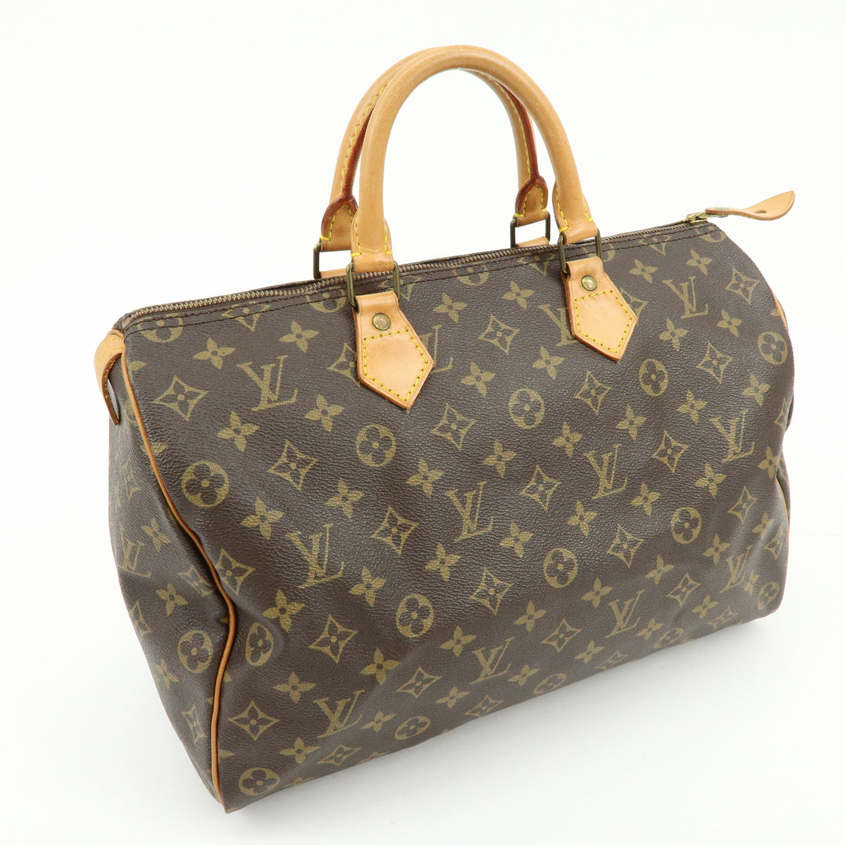 Louis Vuitton Monogram Speedy 35 Boston Bag Hand Bag M41524