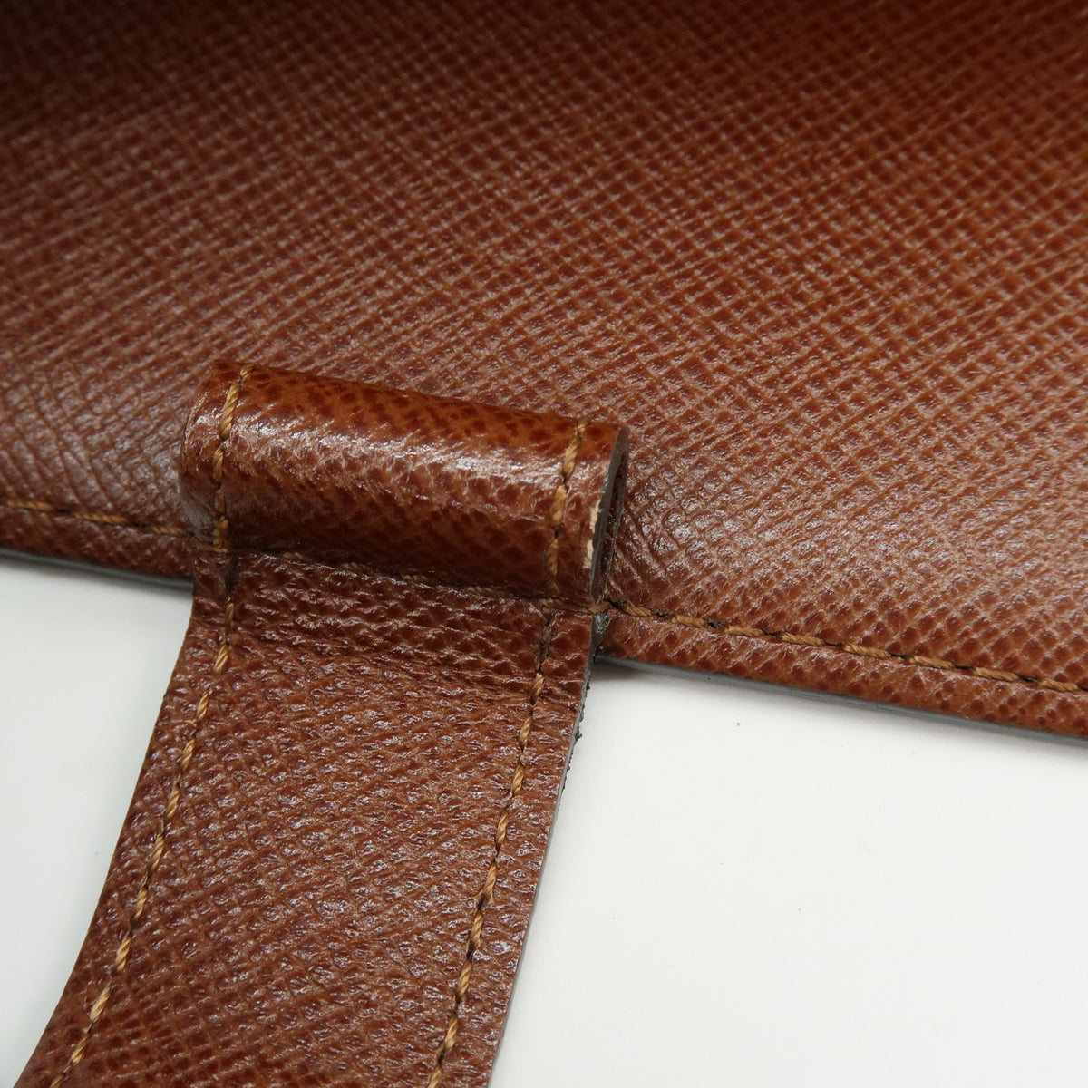 Louis Vuitton Monogram Agenda PM Planner Cover Brown R20005
