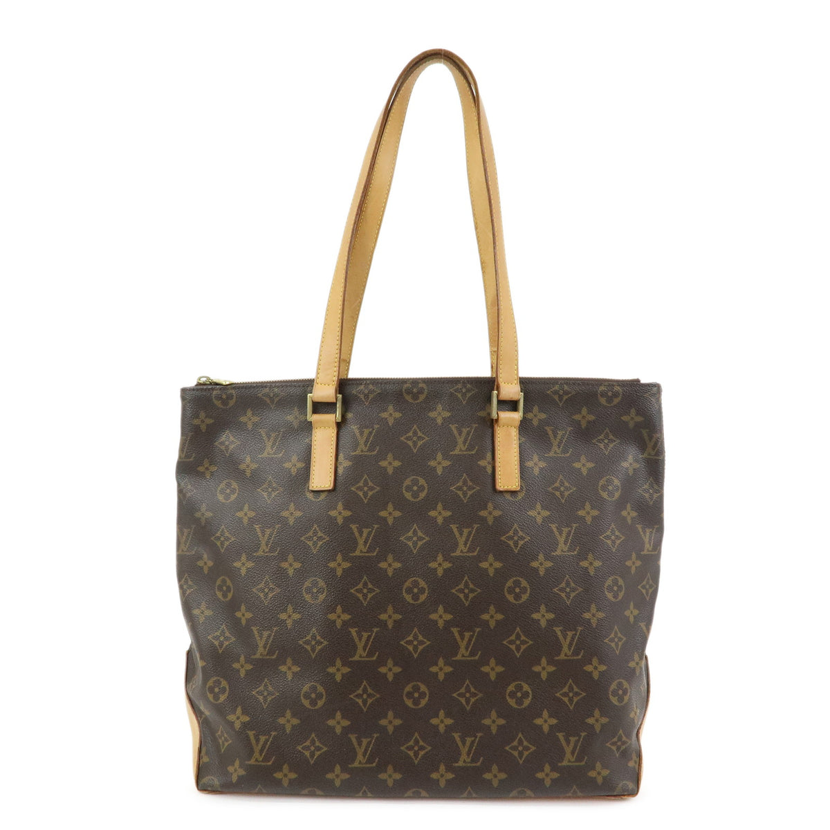 Louis Vuitton Monogram Cabas Mezzo Tote Bag Shoulder Bag Brown M51151