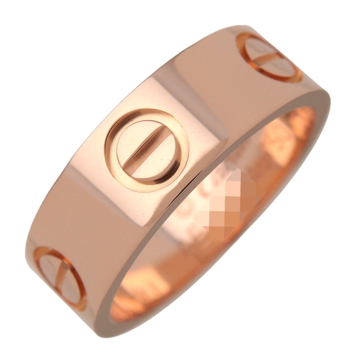 Cartier Love Ring K18 750PG Rose Gold #49 US4.75 EU48.5 HK10