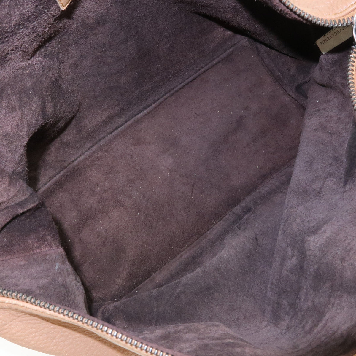 BOTTEGA VENETA Intrecciato Leather Shoulder Bag Hand Bag Brown
