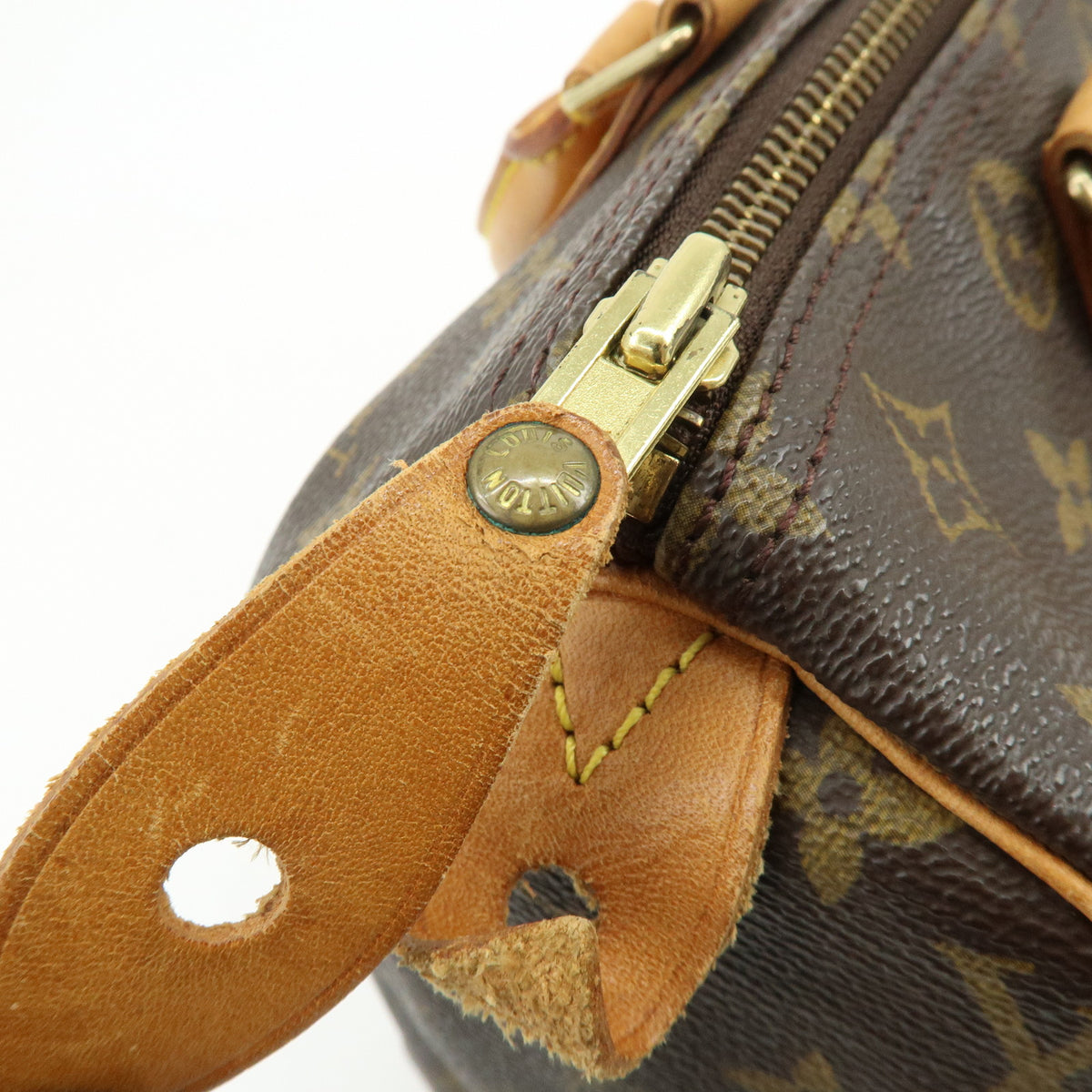 Louis Vuitton Monogram Speedy 30 Boston Bag Hand Bag Brown M41526