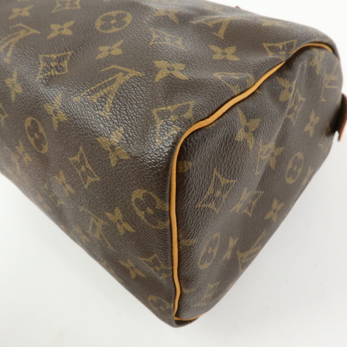 Louis Vuitton Monogram Speedy 25 Boston Bag Hand Bag Brown M41528