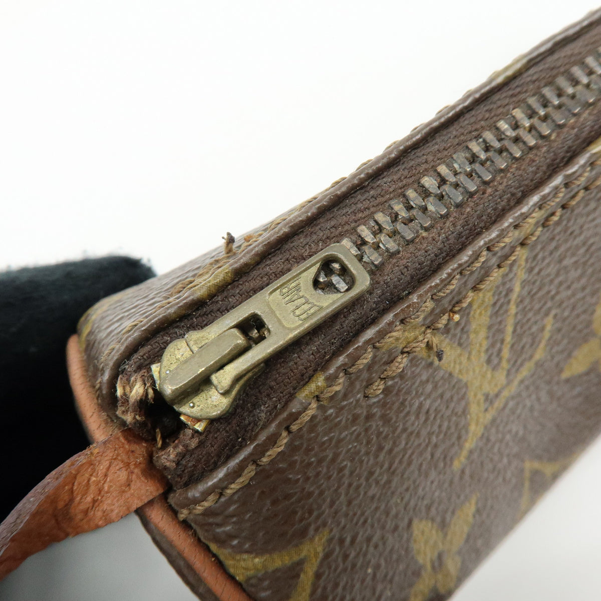 Louis Vuitton Monogram Mini Pouch for Papillon Bag Brown