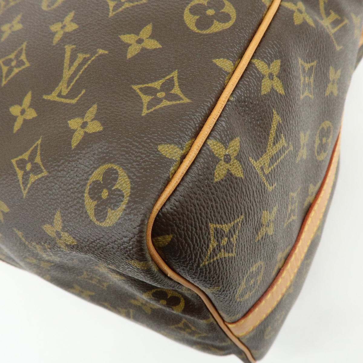Louis Vuitton Monogram Keep All Bandouliere 50 Boston Bag Brown M41416