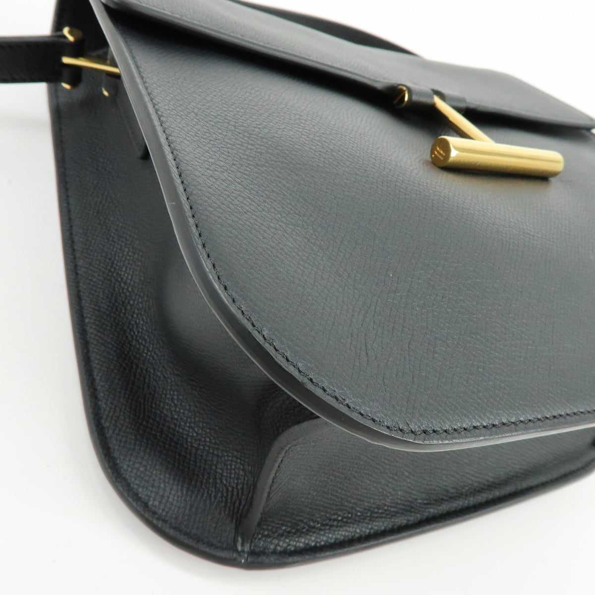 TOM FORD Tara Leather Shoulder Bag Crossbody Bag Black