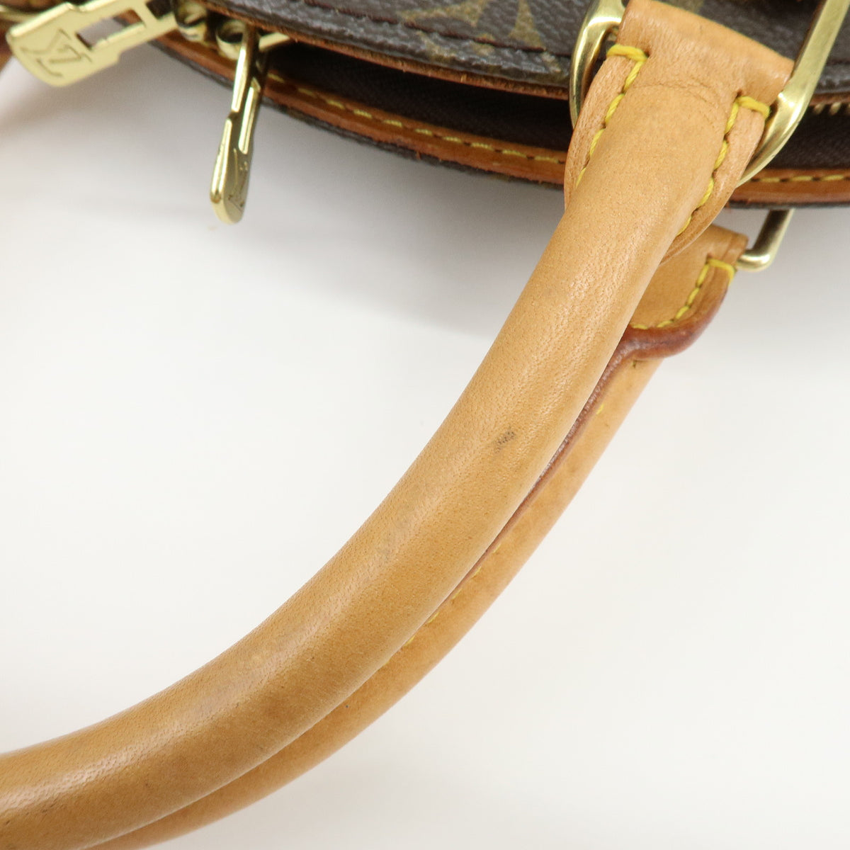 Louis Vuitton Monogram Ellipse PM Hand Bag Brown M51127