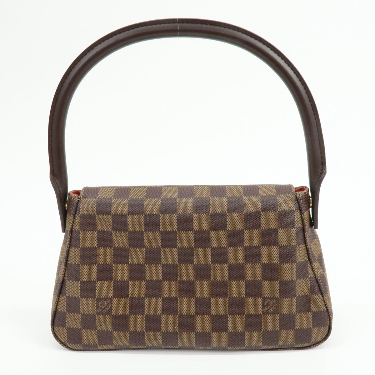 Louis Vuitton Damier Ebene Mini Looping Shoulder Bag Brown N51158