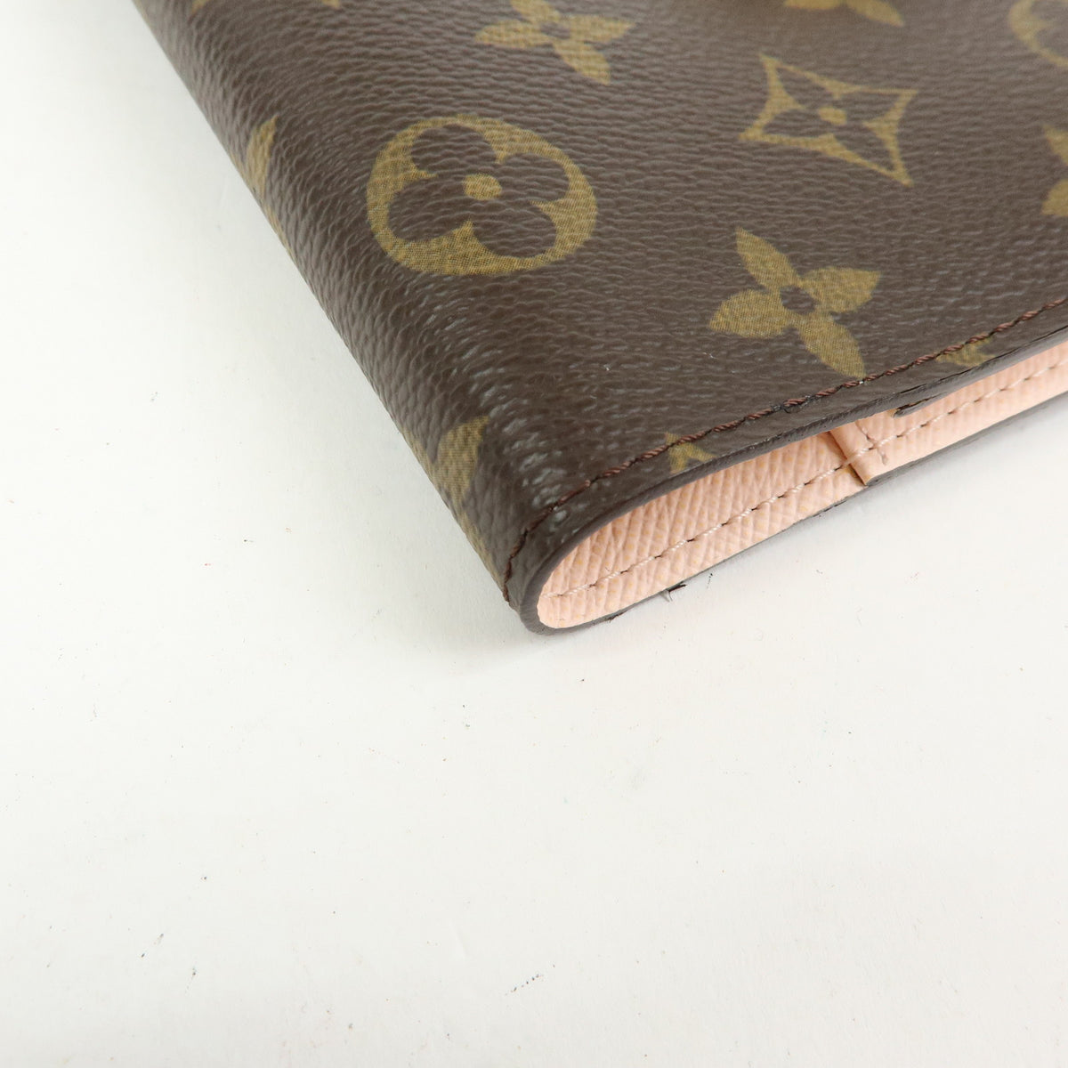 Louis Vuitton Monogram Agenda Koala PM Planner Cover Brown Pink R21013