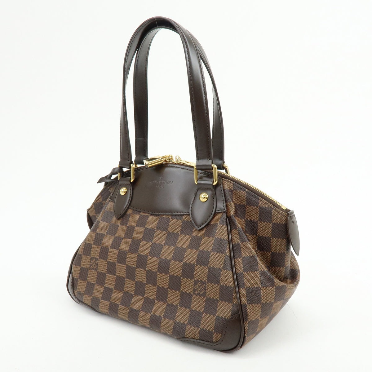Louis Vuitton Damier Ebene Verona PM Hand Bag Shooulder Bag N41117