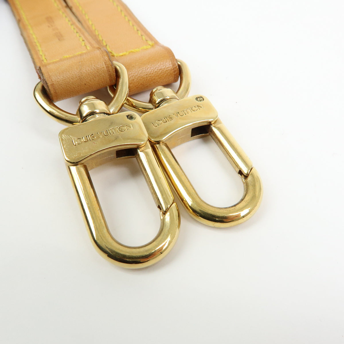 Louis Vuitton Nume Leather Shoulder Strap 100cm 1.6cm Natural J00142