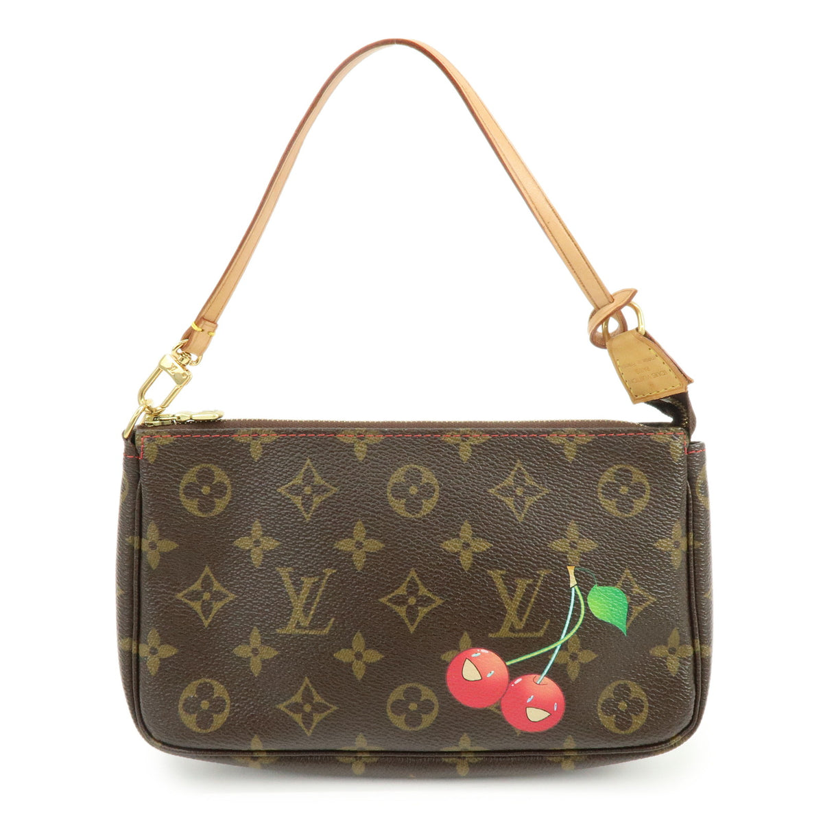 Louis Vuitton Monogram Cherry Pochette Accessoires Pouch M95008