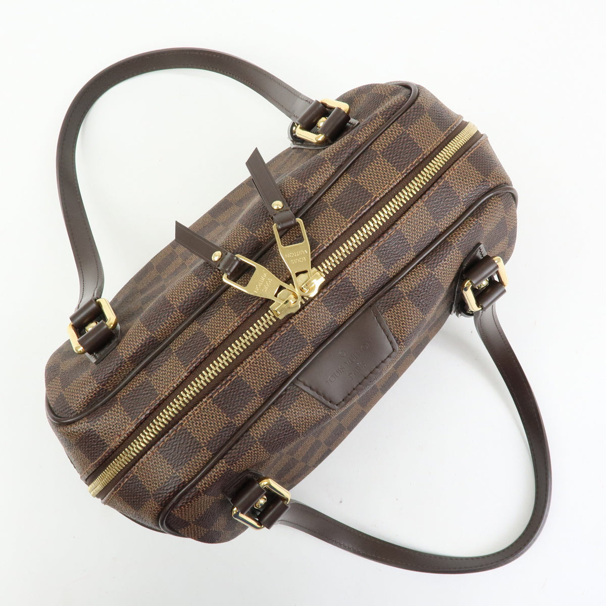 Louis Vuitton Damier Ebene Rivington PM Shoulder Bag Hand Bag N41157