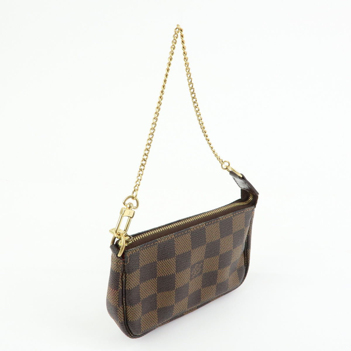 Louis Vuitton Damier Ebene Mini Pochette Accessoires Pouch N58009