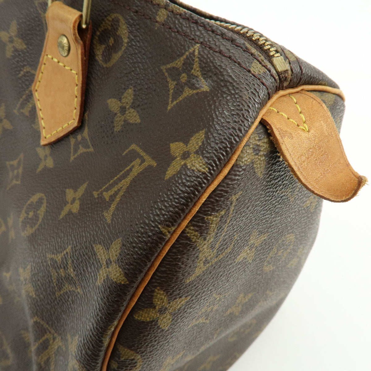 Louis Vuitton Monogram Speedy 30 Boston Bag Hand Bag Brown M41526