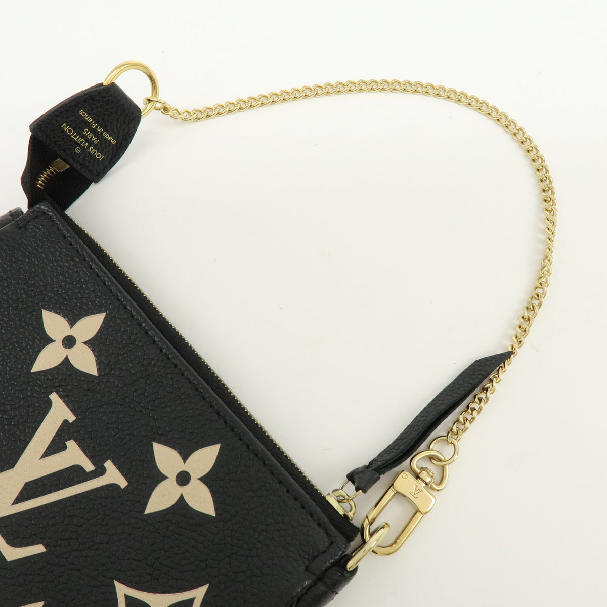 Louis Vuitton Monogram Bicolor Empreinte Mini Pochette Accessory M80732