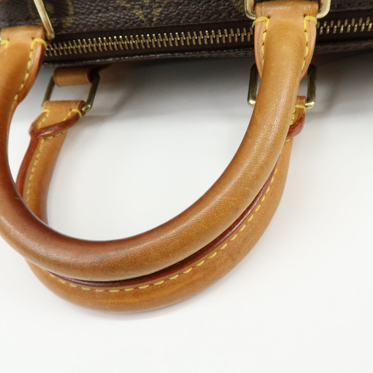 Louis Vuitton Monogram Speedy 25 Boston Bag Hand Bag Brown M41528