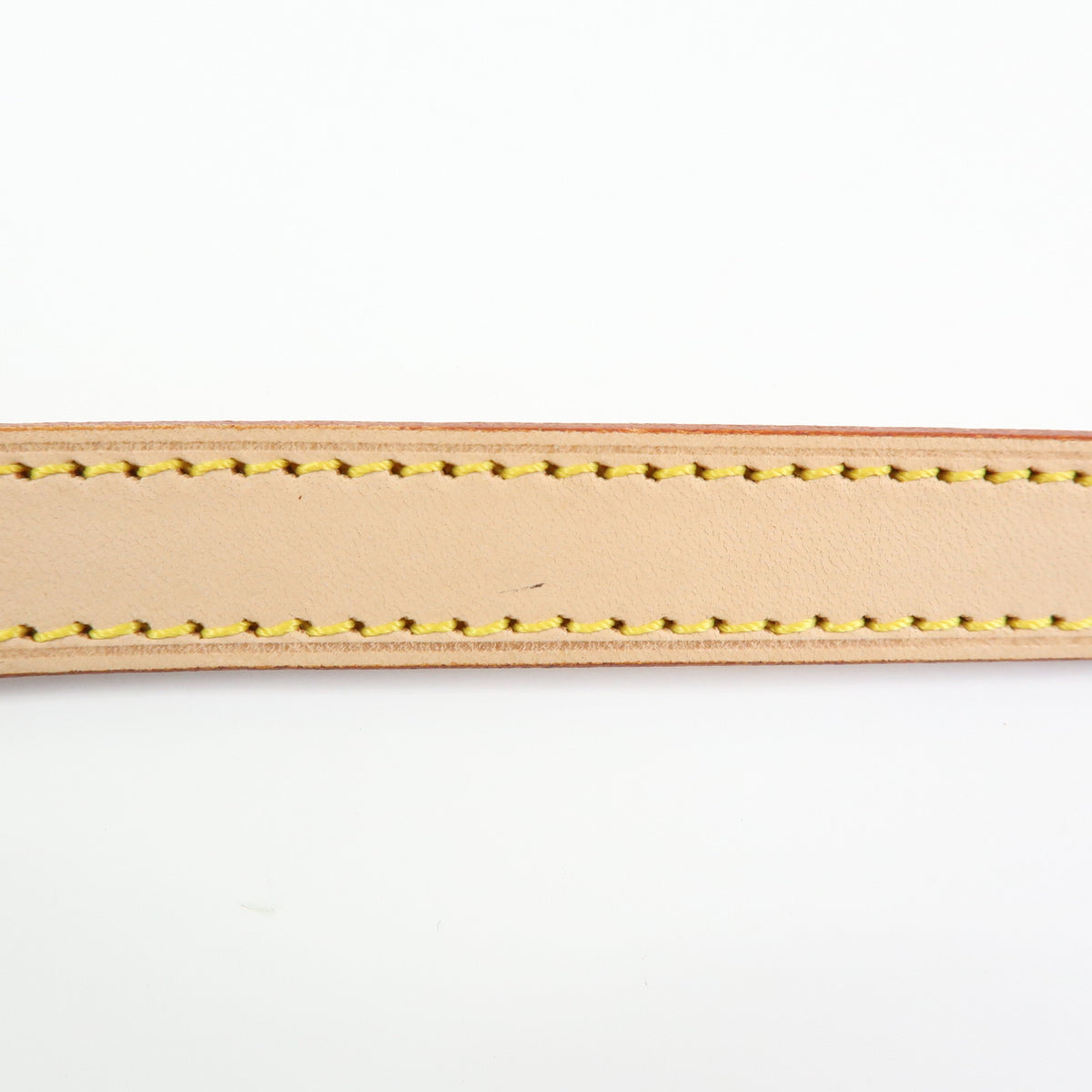 Louis Vuitton Leather Shoulder Strap 120cm 1.6cm Natrual J00144