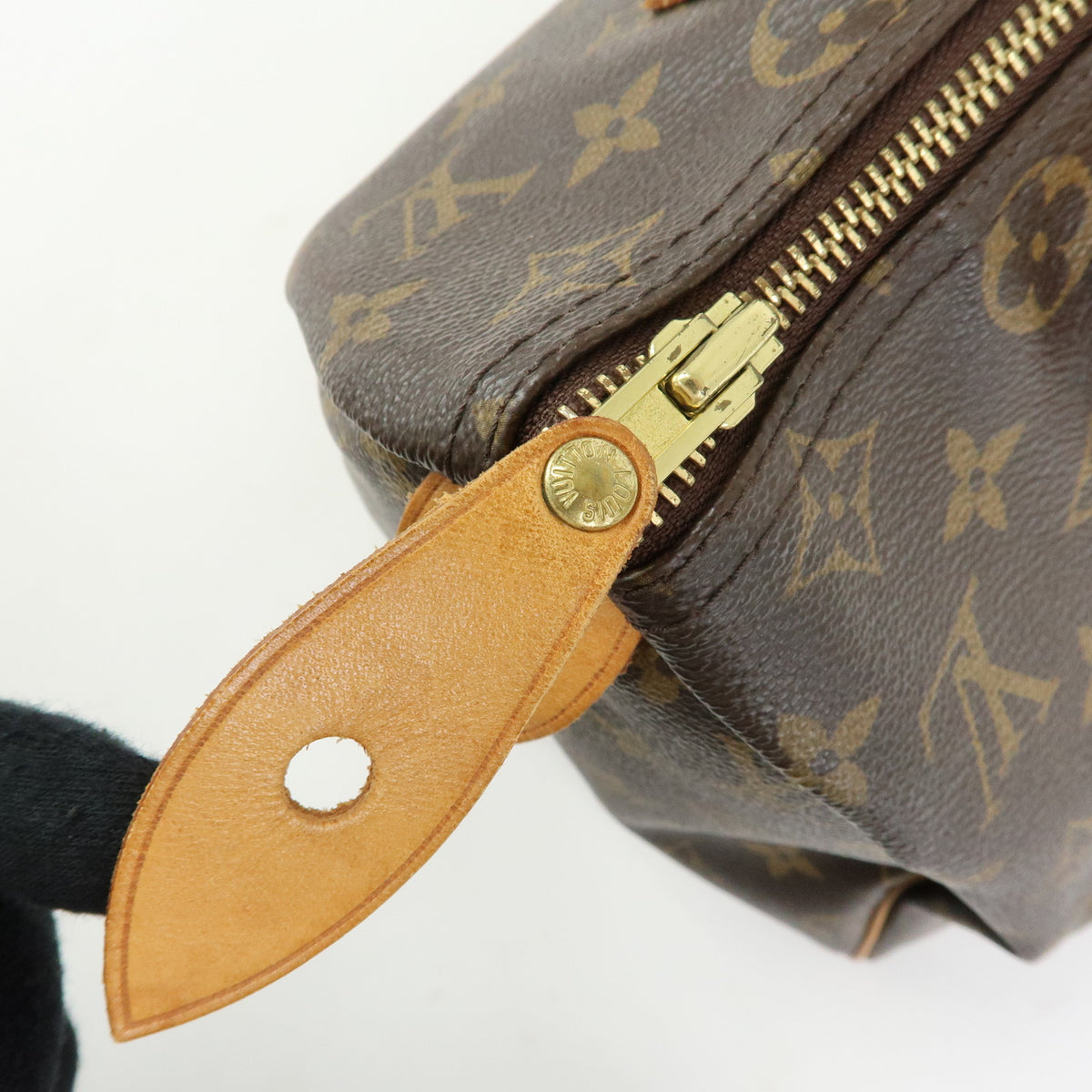 Louis Vuitton Monogram Speedy 30 Boston Bag Hand Bag Brown M41526