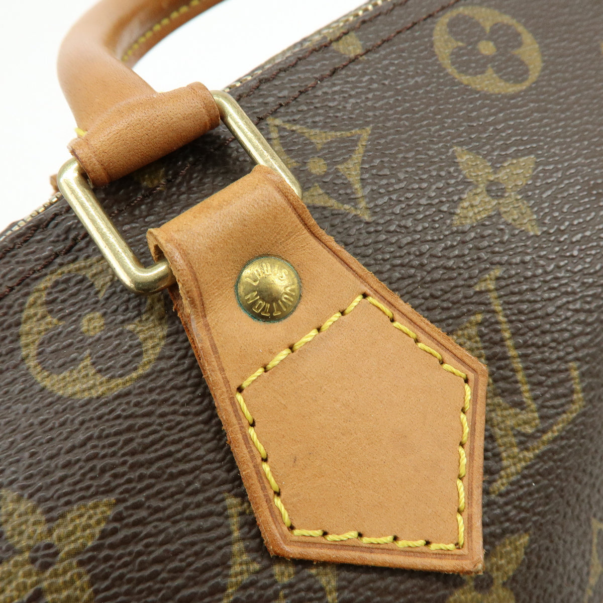 Louis Vuitton Monogram Speedy 30 Boston Bag Hand Bag Brown M41526