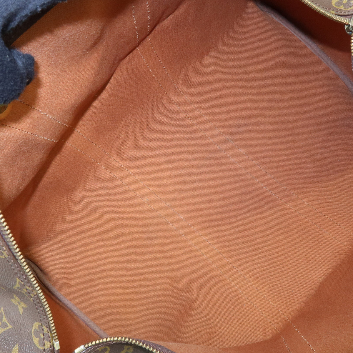 Louis Vuitton Monogram Keep All 50 Boston Bag Brown M41426