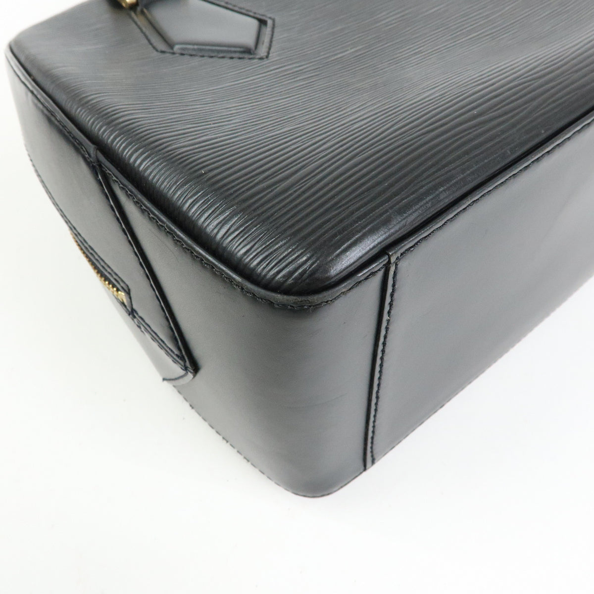 Louis Vuitton Epi Sablons Leather Hand Bag Noir Black M52042