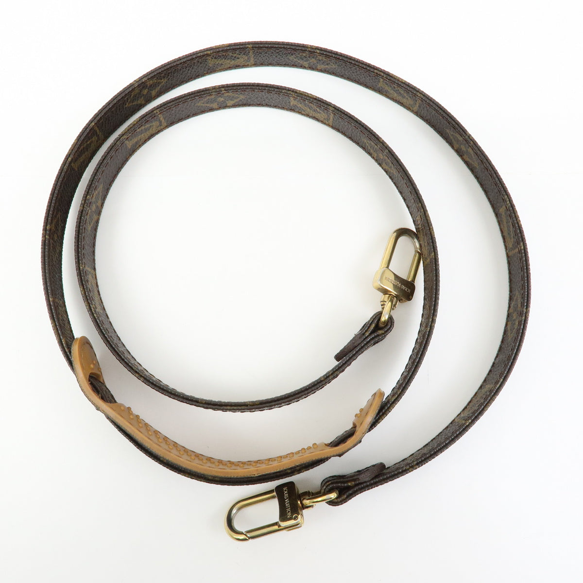 Louis Vuitton Monogram Canvas Shoulder Strap 120cm 1.6cm Brown J75010
