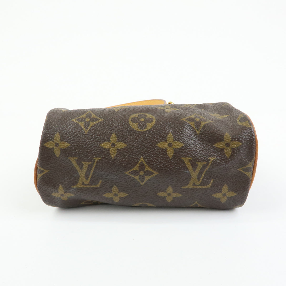 Louis Vuitton Monogram Mini Speedy Hand Bag & Strap M41534 J00142 Lot