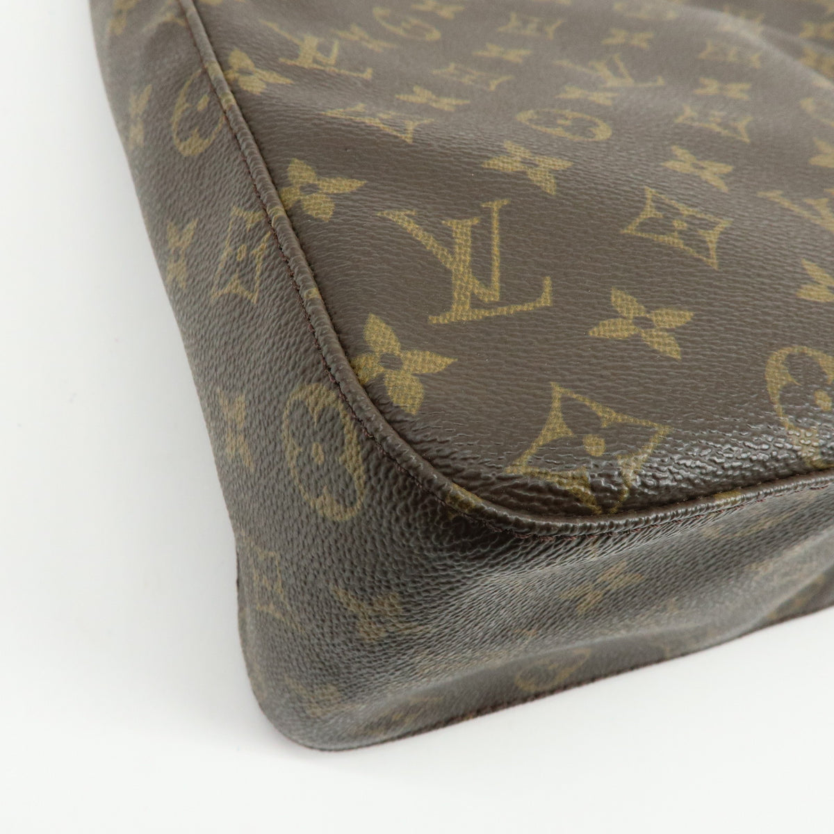 Louis Vuitton Monogram Looping GM Shoulder Bag Hand Bag Brown M51145