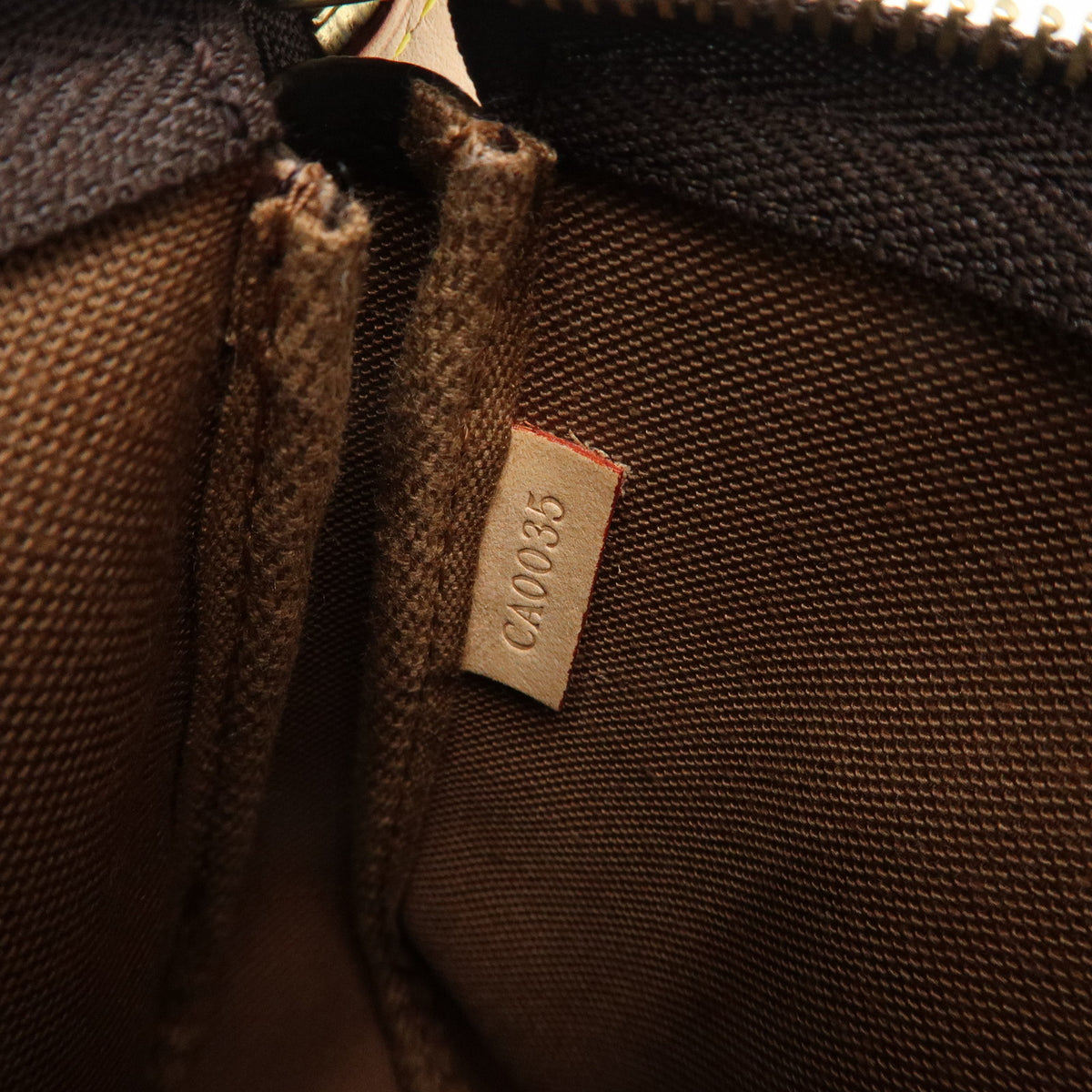 Louis Vuitton Monogram Pochette Accessoires Pouch Hand Bag Brown M51980