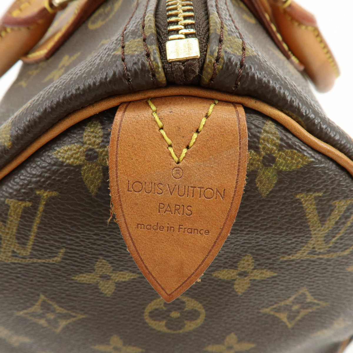 Louis Vuitton Monogram Speedy 30 Boston Bag Hand Bag Brown M41526
