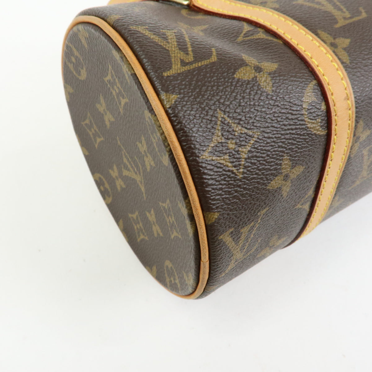 Louis Vuitton Monogram Papillon 26 Hand Bag Brown M51386