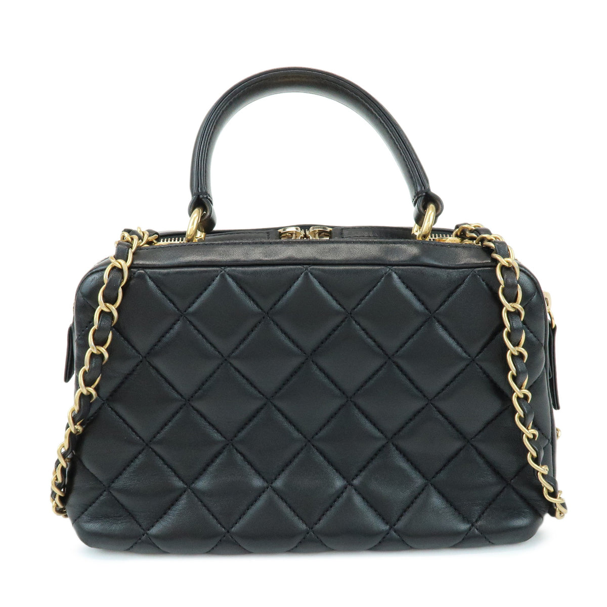 CHANEL COCO Mark Matelasse Trendy CC Small Top Handle 2Way Bag A92238