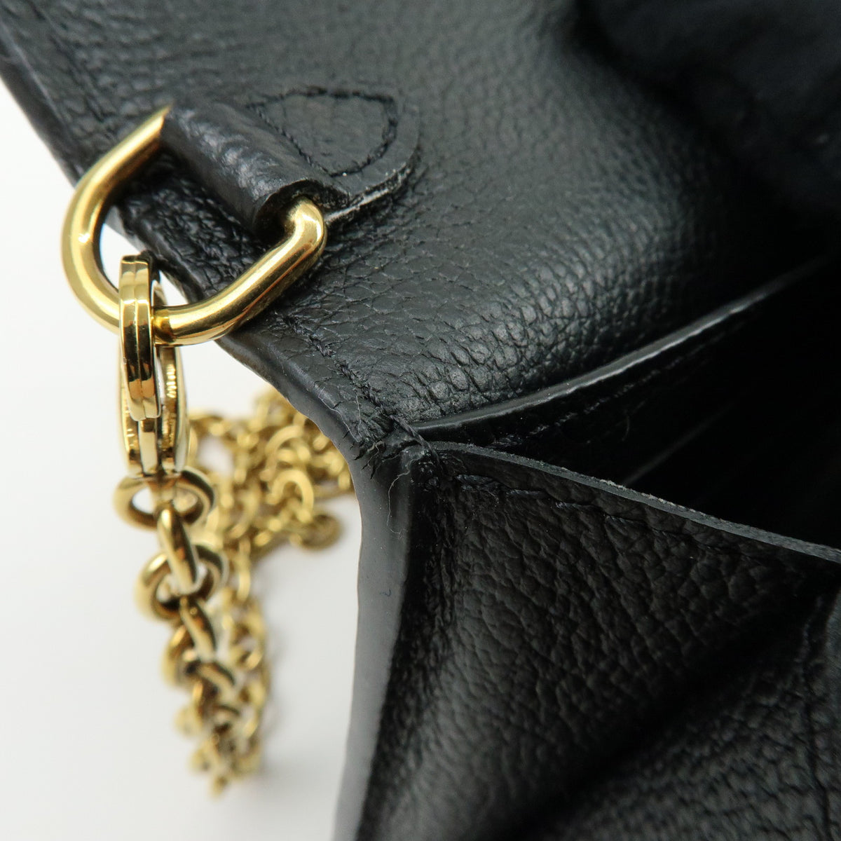 Louis Vuitton Monogram Empreinte Portefeuille Vavin Chain Wallet M67839