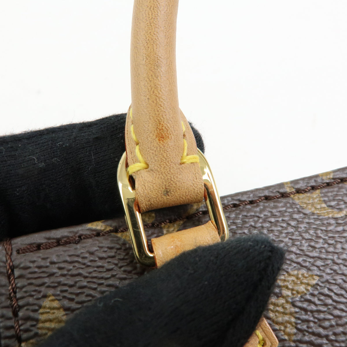 Louis Vuitton Monogram Petit Sac Plat 2Way Hand Shoulder Bag M69442
